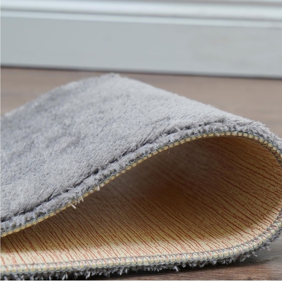 Brand New Set of 4 Stair Treads Non-Slip Carpet Runner for Wooden Steps Grey - Picture 11 of 11